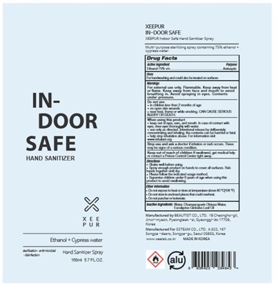 Xeepur Indoor Safe Hand Sanitizer (In Door Safe)